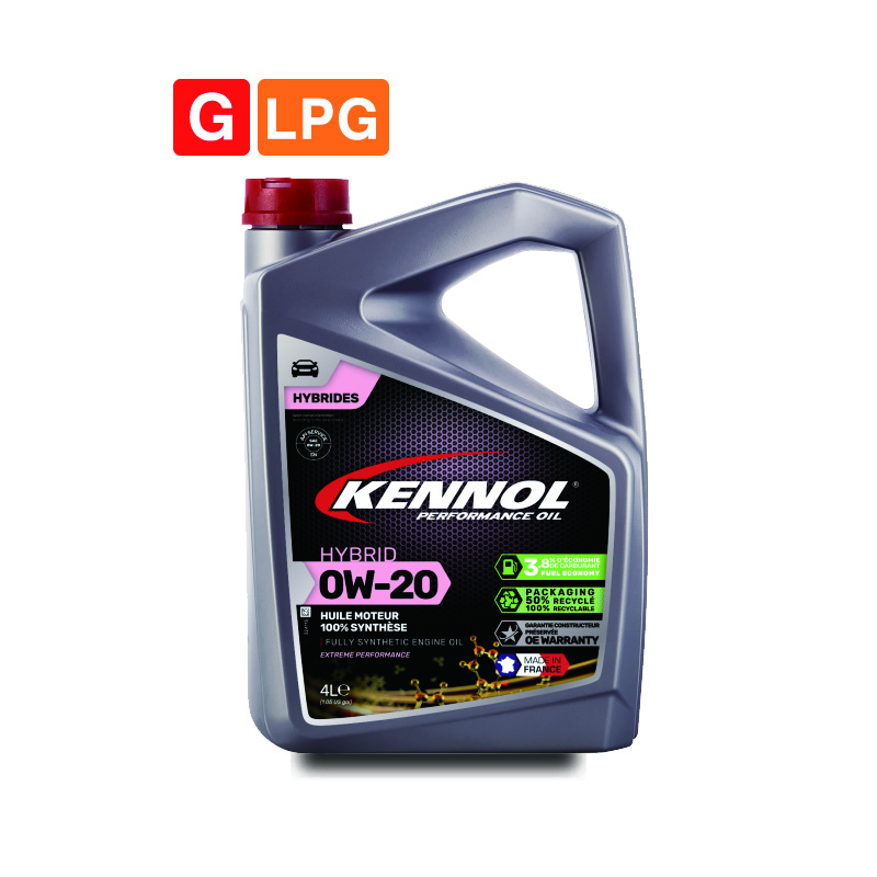 [켄놀] 하이브리드 SP 0W20 (4L) BOX